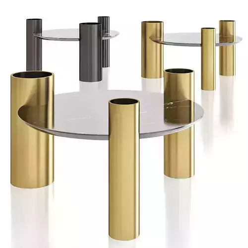 Nobe Italia TRIADE COFFEE TABLE 3d model