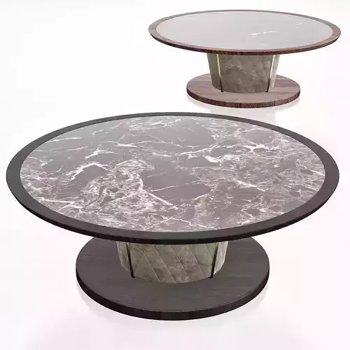Signorini  Coco BLUES SMALL COFFEE TABLE  STUDIO ARBET 3d model