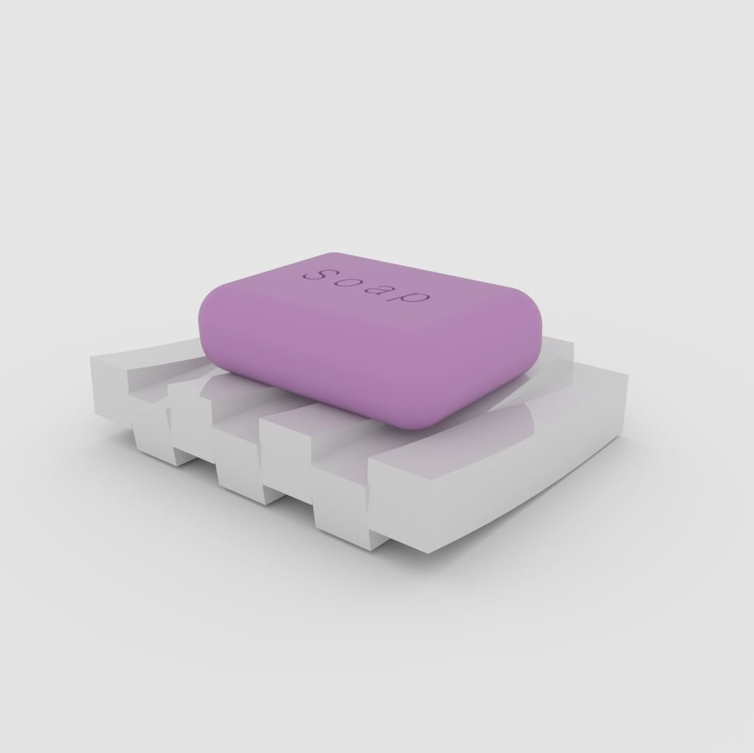 JAPANESE style soap holder Free 3D print model_1