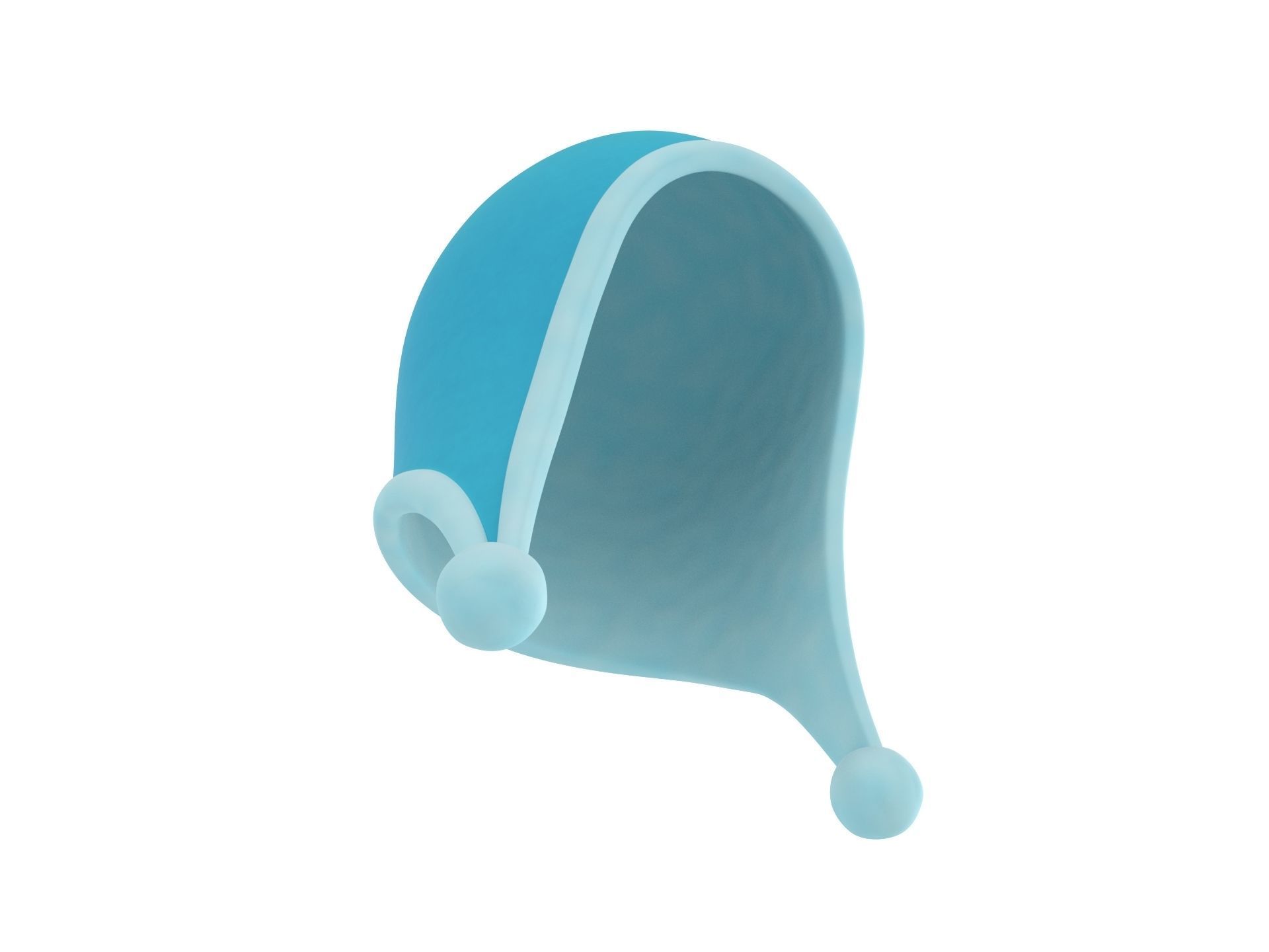 Winter Hat 3D model_8