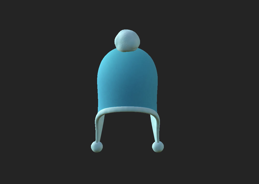 Winter Hat 3D model_14