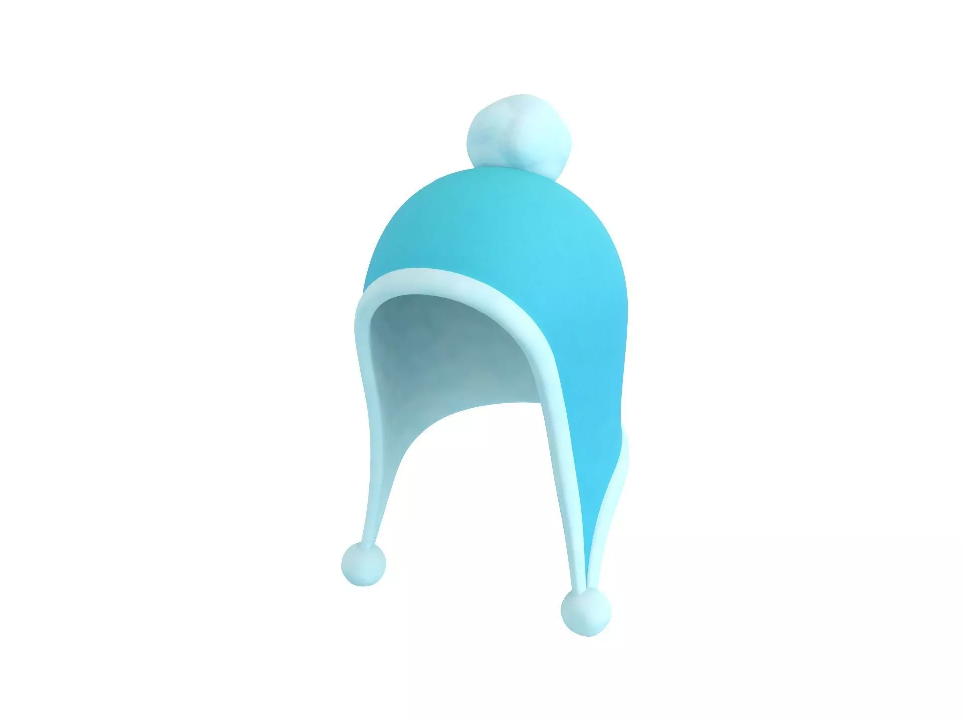 Winter Hat 3D model_0