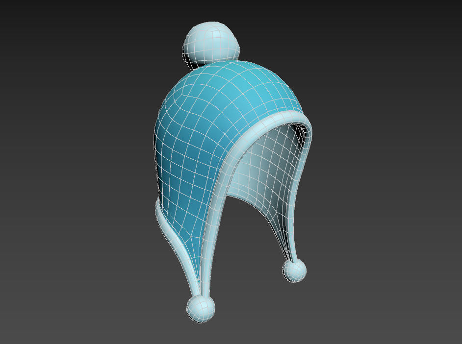 Winter Hat 3D model_18