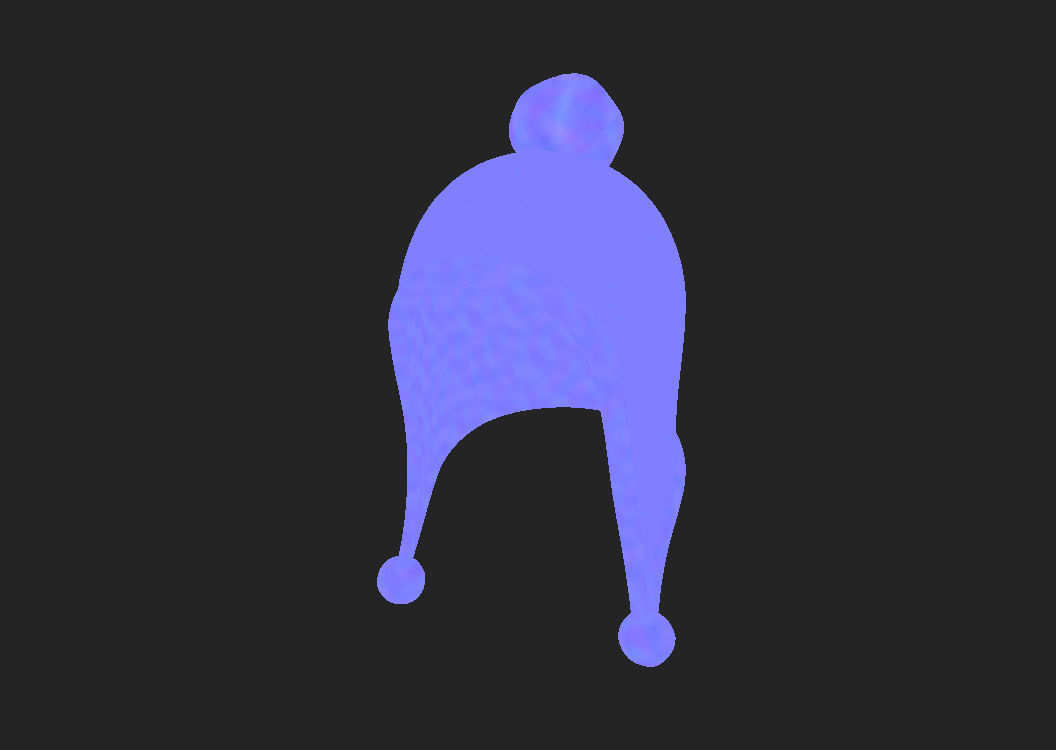 Winter Hat 3D model_11