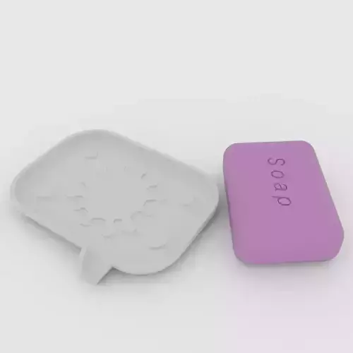 CORONAVIRUS soap holder pad Free 3D print model