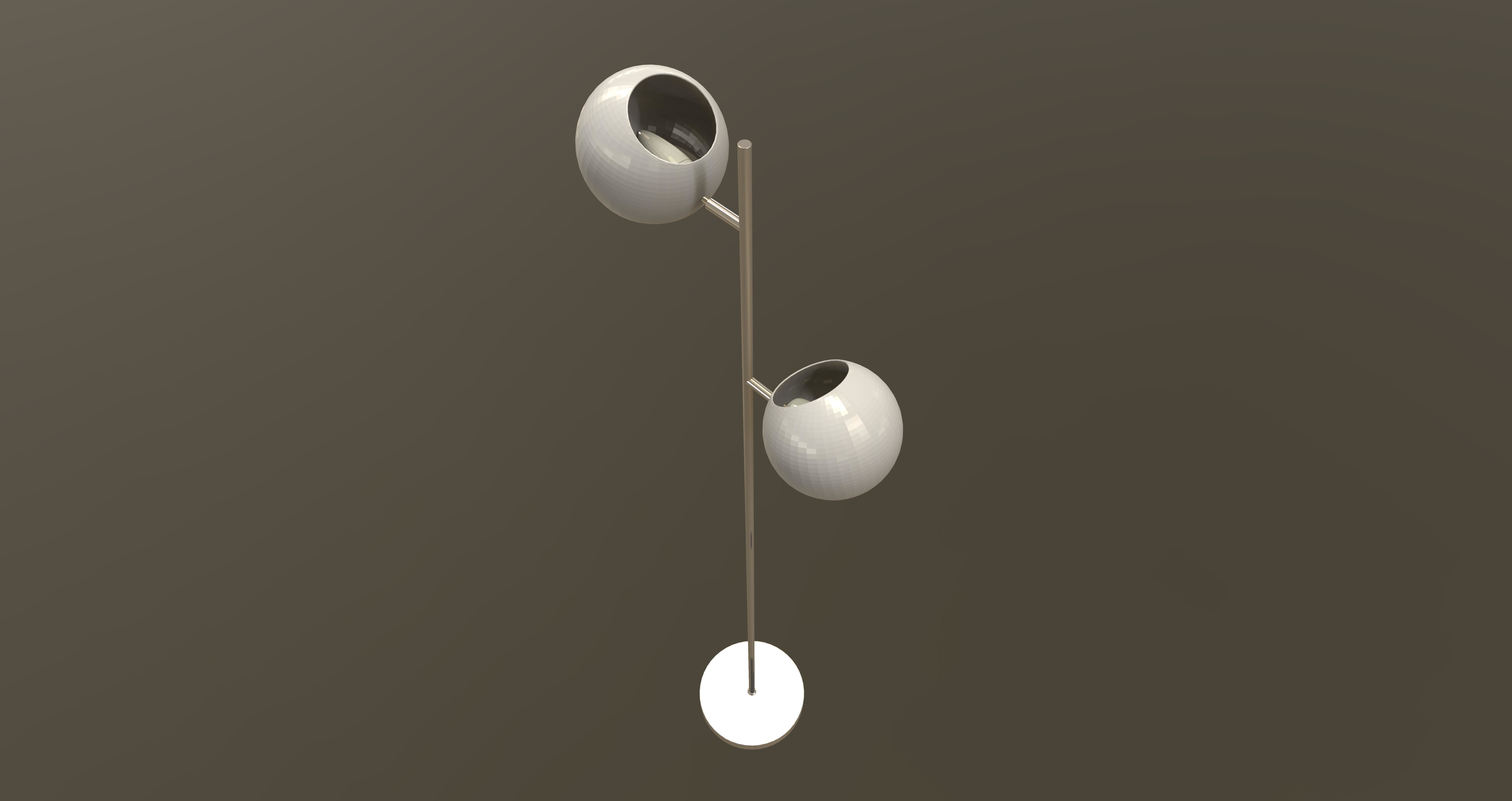 Podlogowa Edgar Floor Lamp Free 3D model_1