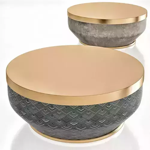 Longhi GODWIN COFFEE TABLE BY GIUSEPPE IASPARRA 3d model