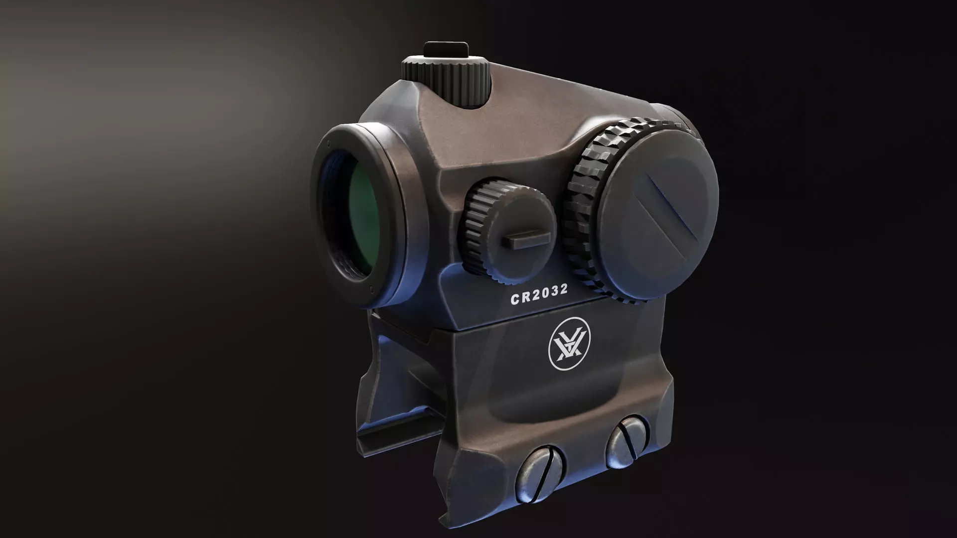 Vortex Crossfire RedDot Low-poly 3D model_0