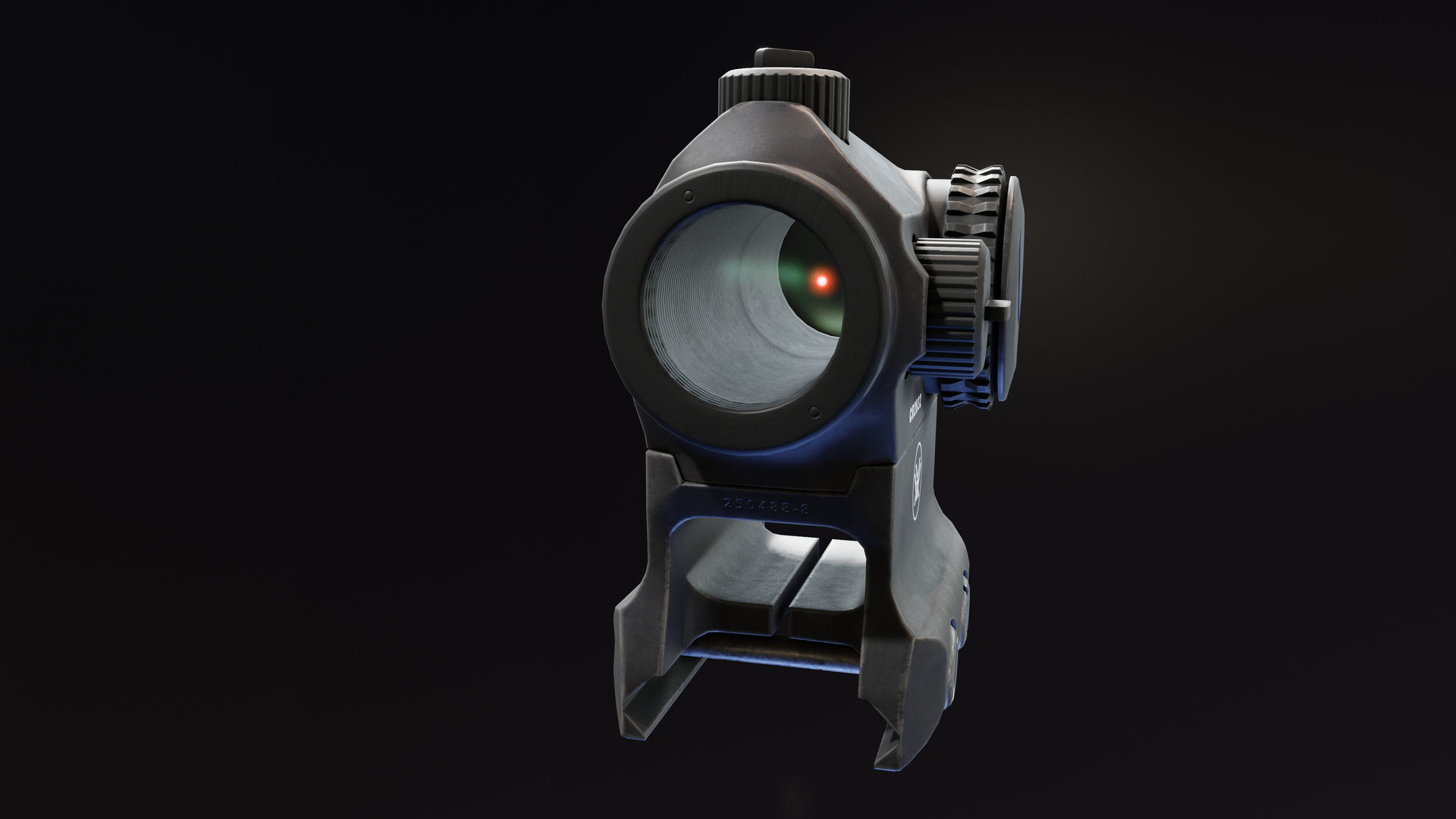 Vortex Crossfire RedDot Low-poly 3D model_3