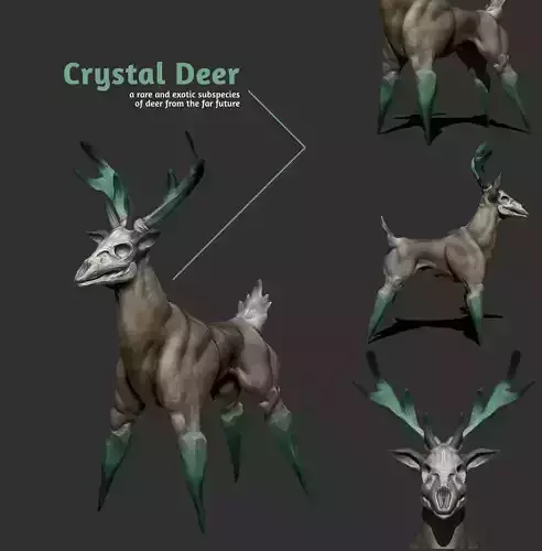 Crystal Deer