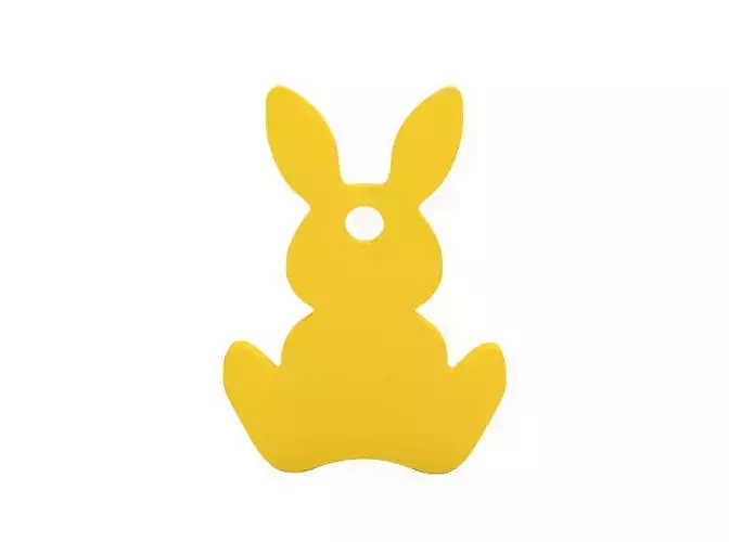 Earring bunny keyring