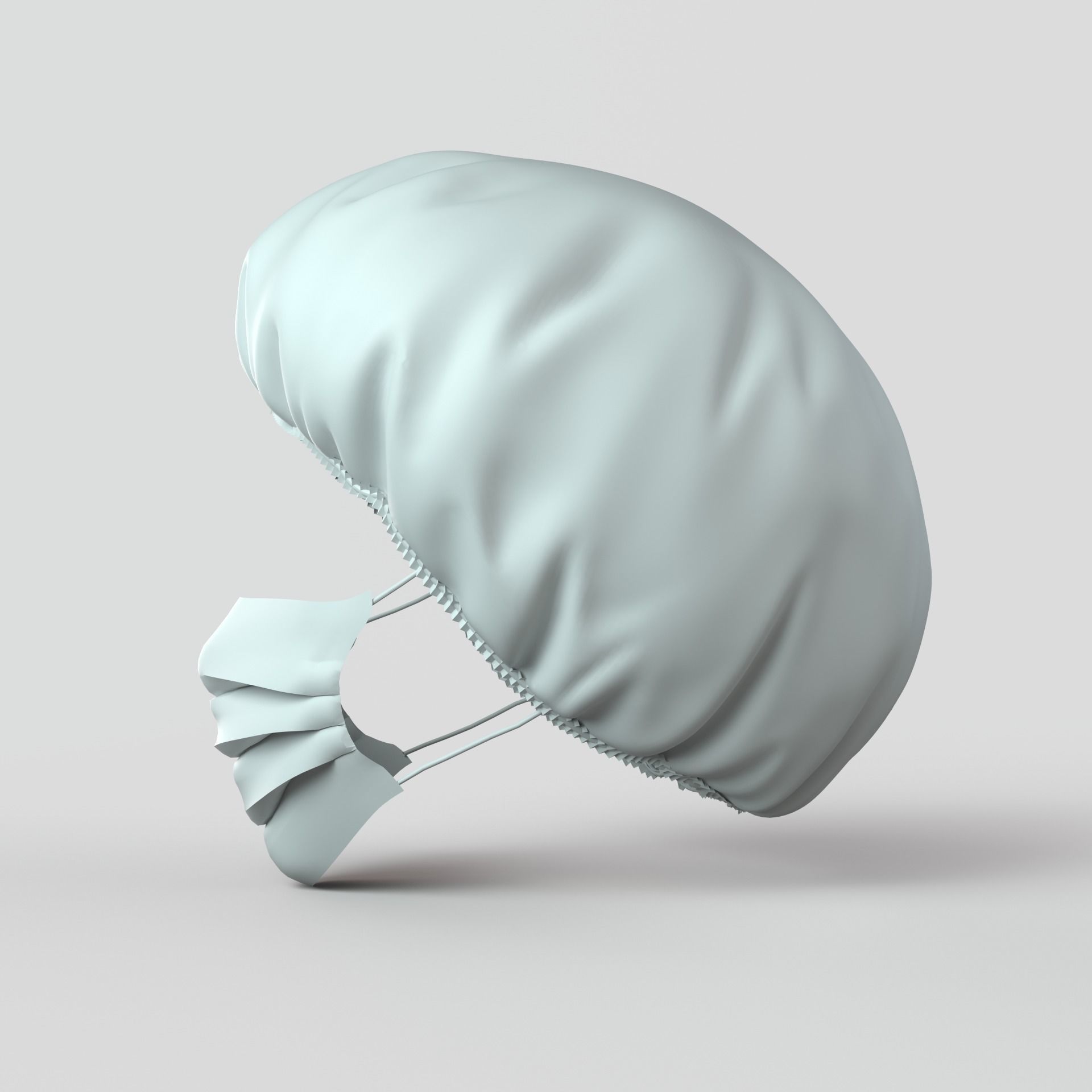 Surgical Mask 3D model_3