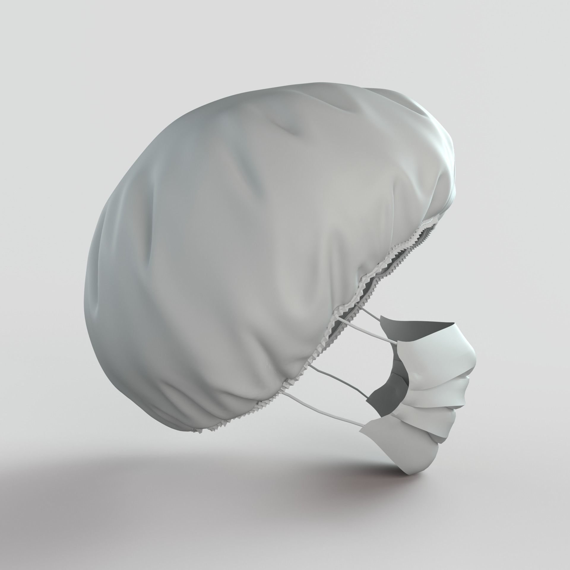 Surgical Mask 3D model_4