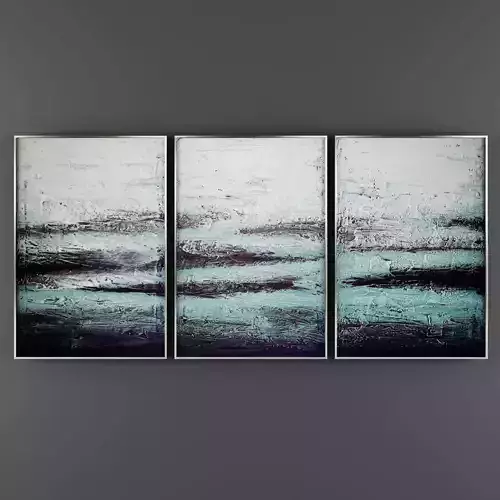 Art77 three abstract paintings