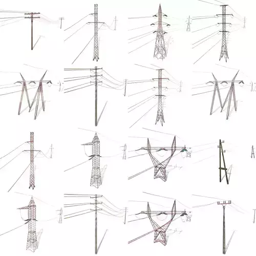 Electricity Pole Weathered Pack