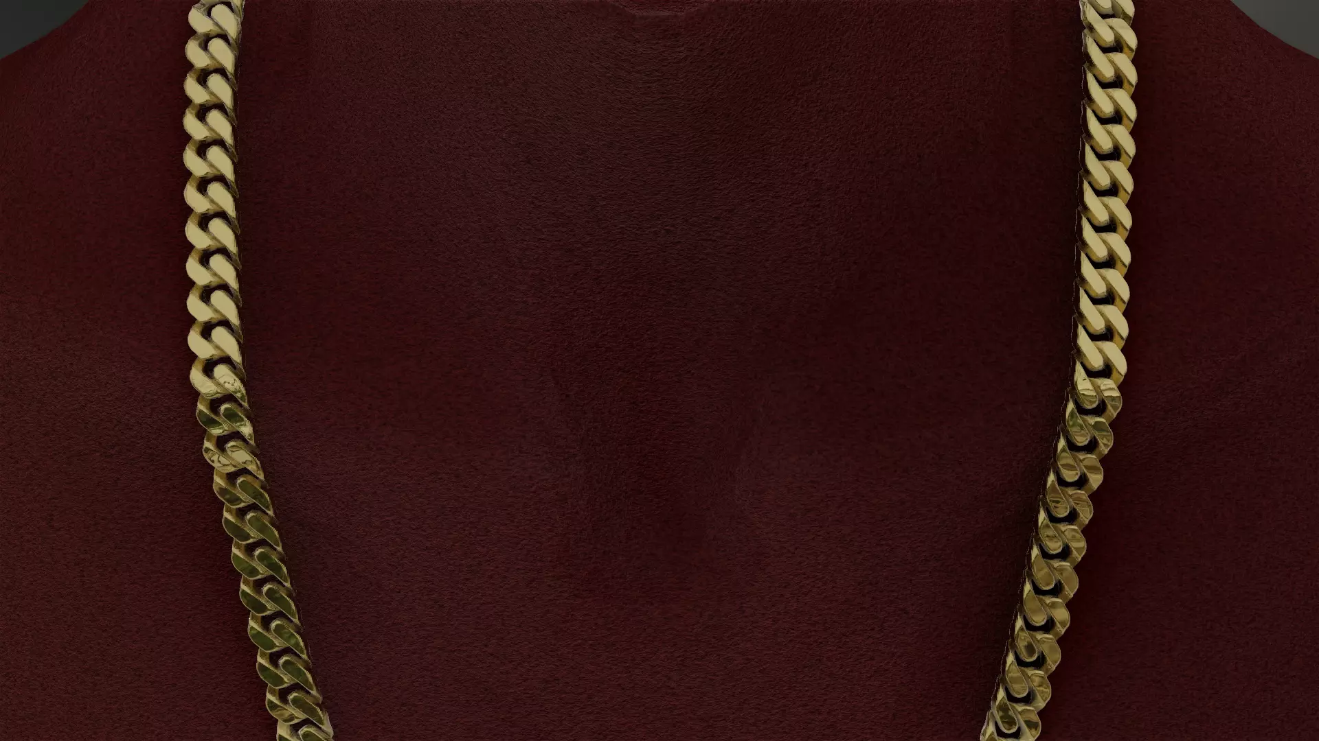 Cuban Link Chain 3D print model_0