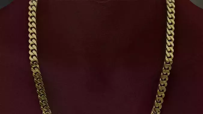 Cuban Link Chain 3D print model