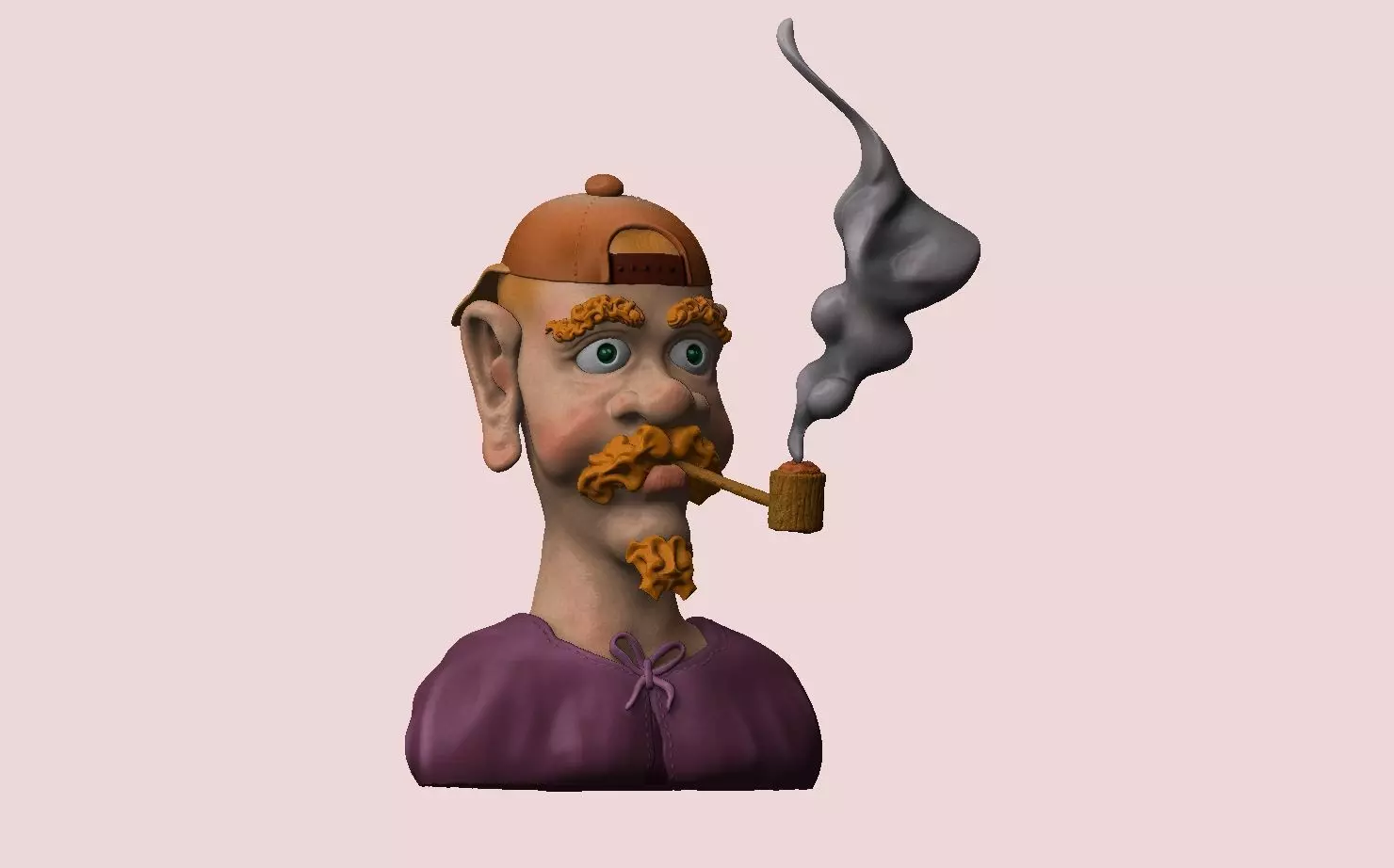 Cute Uncle Free 3D print model
