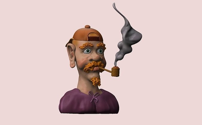 Cute Uncle Free 3D print model