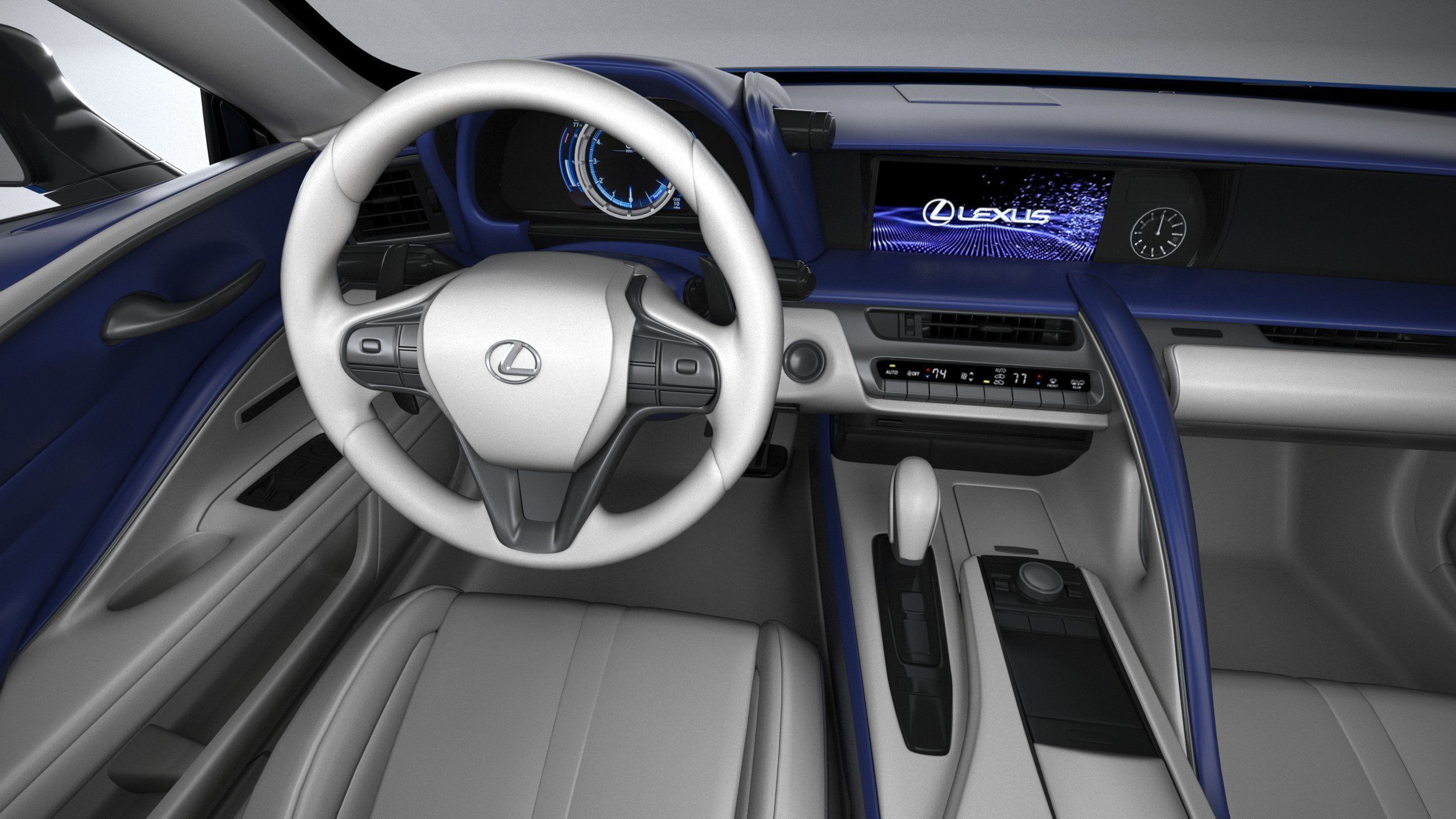 Lexus LC 500 Convertible 2021 3D model_27