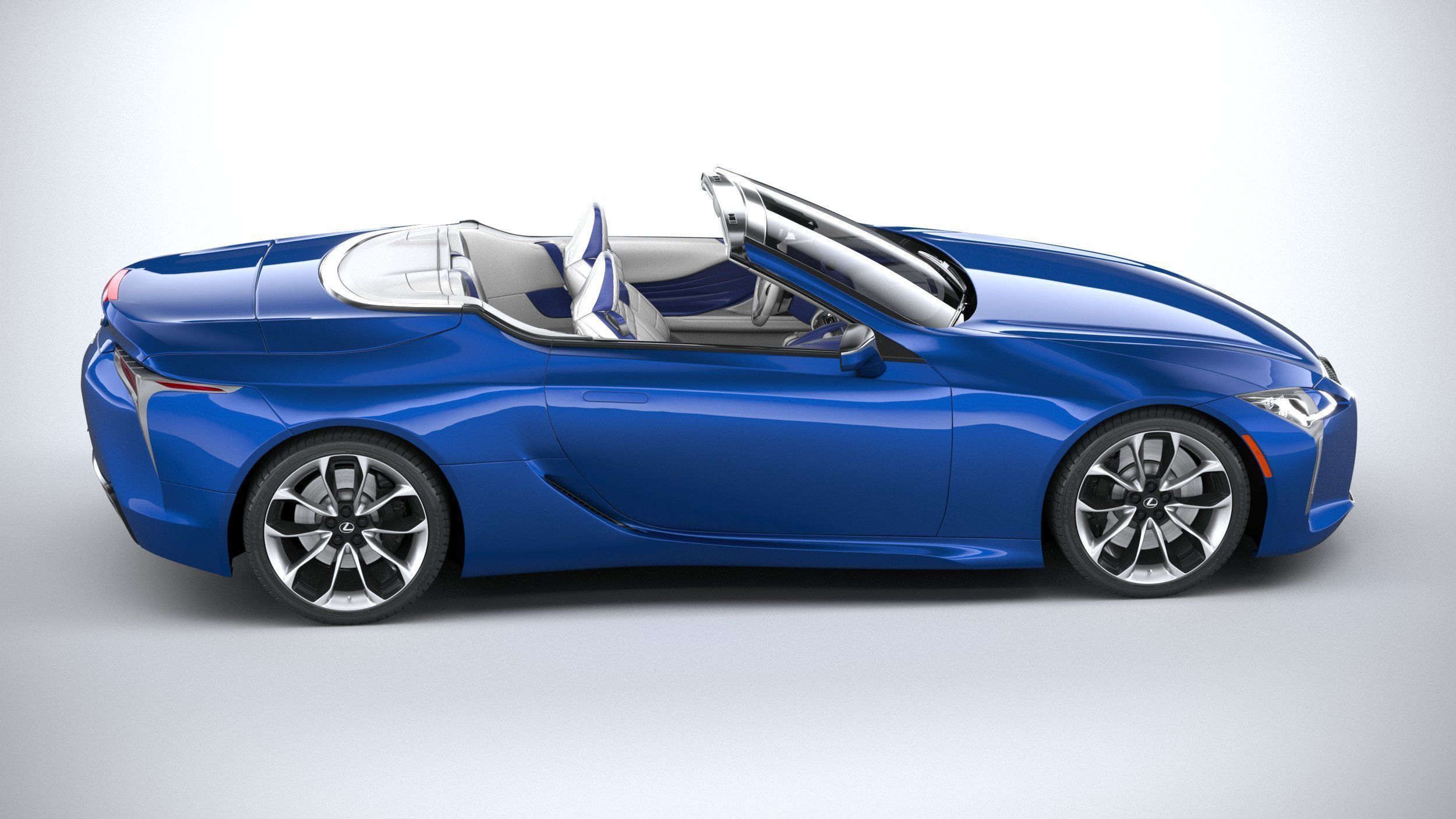 Lexus LC 500 Convertible 2021 3D model_11