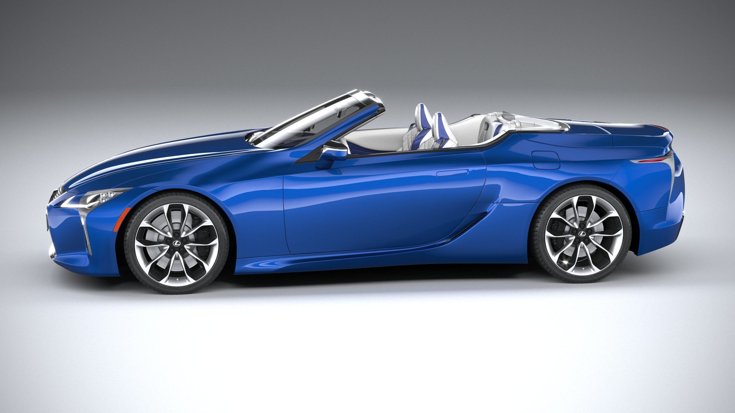 Lexus LC 500 Convertible 2021 3D model_8