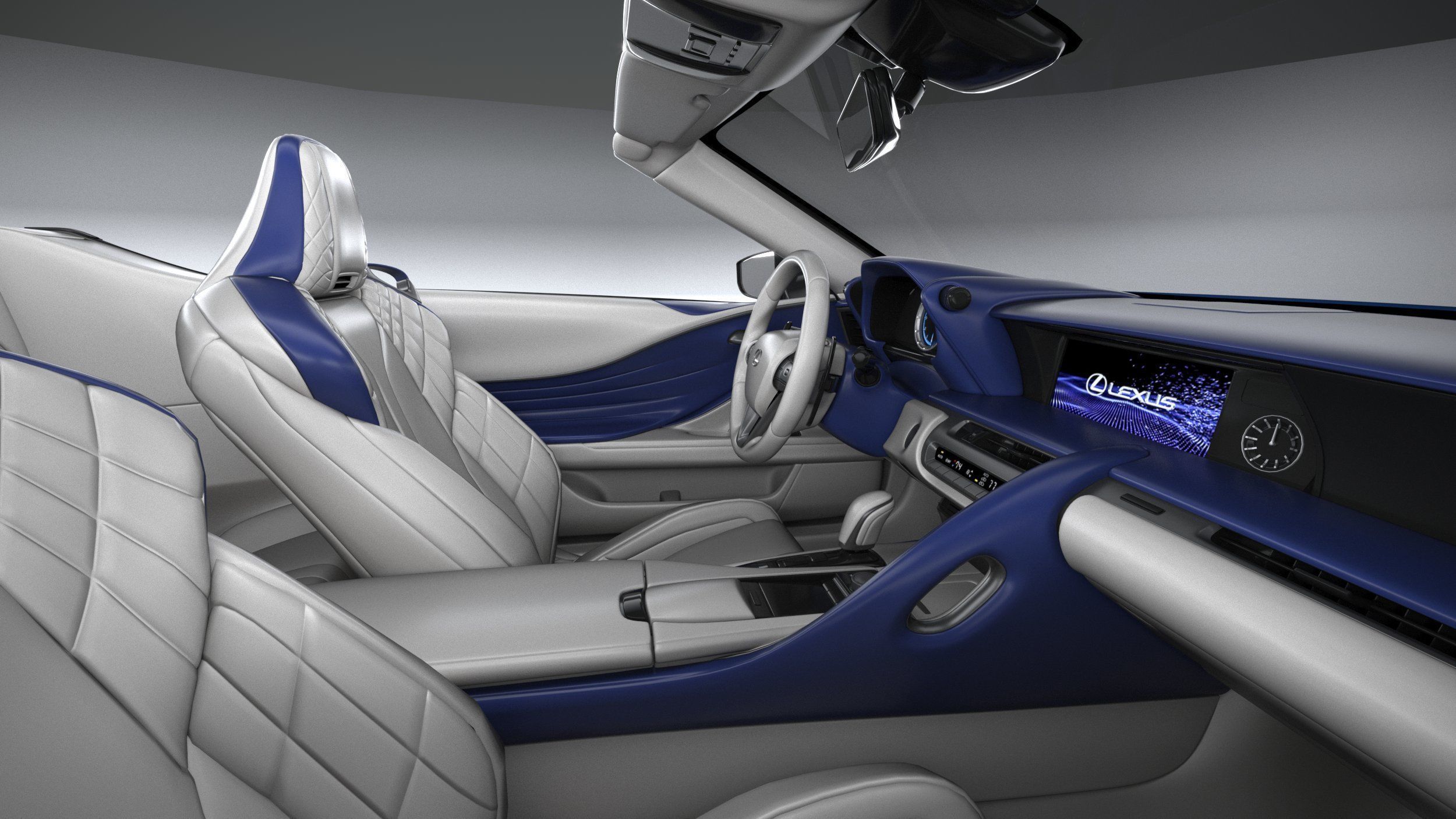 Lexus LC 500 Convertible 2021 3D model_28