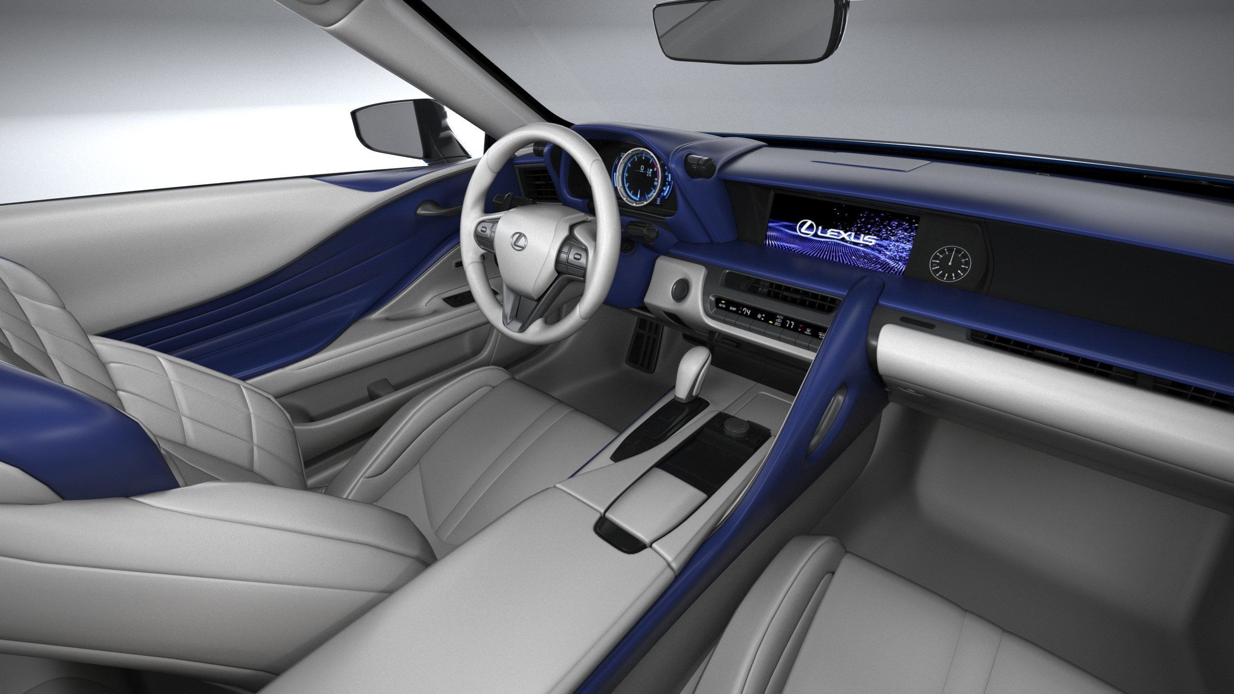 Lexus LC 500 Convertible 2021 3D model_26