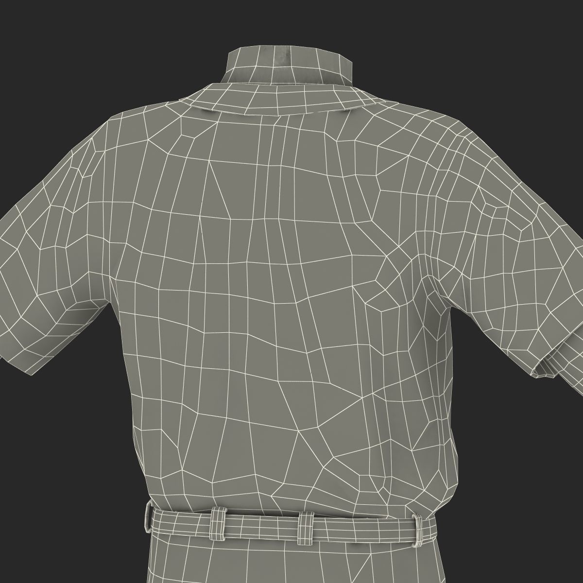 Baseball Player Outfit Twins 3 3D model_19