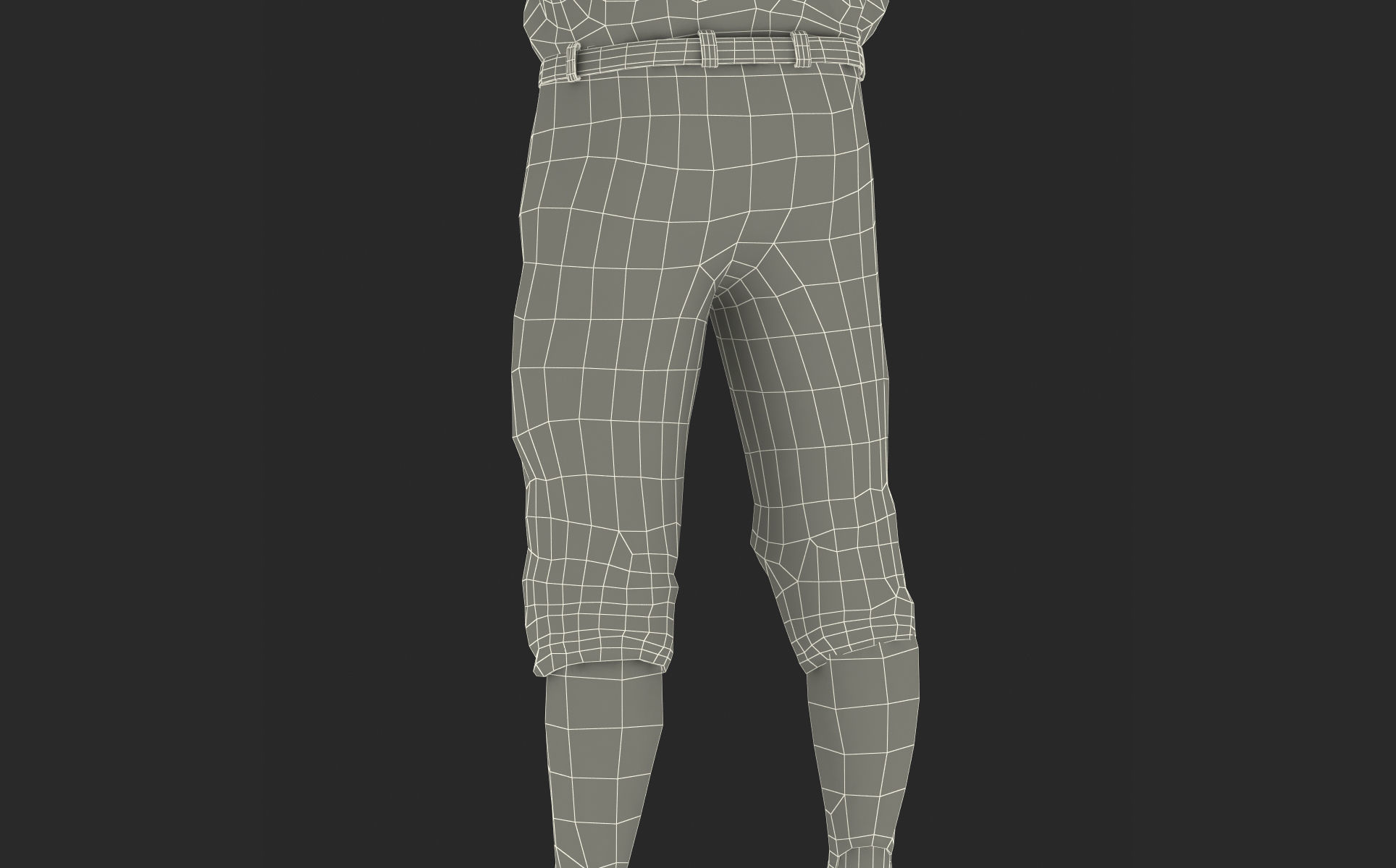 Baseball Player Outfit Twins 3 3D model_21