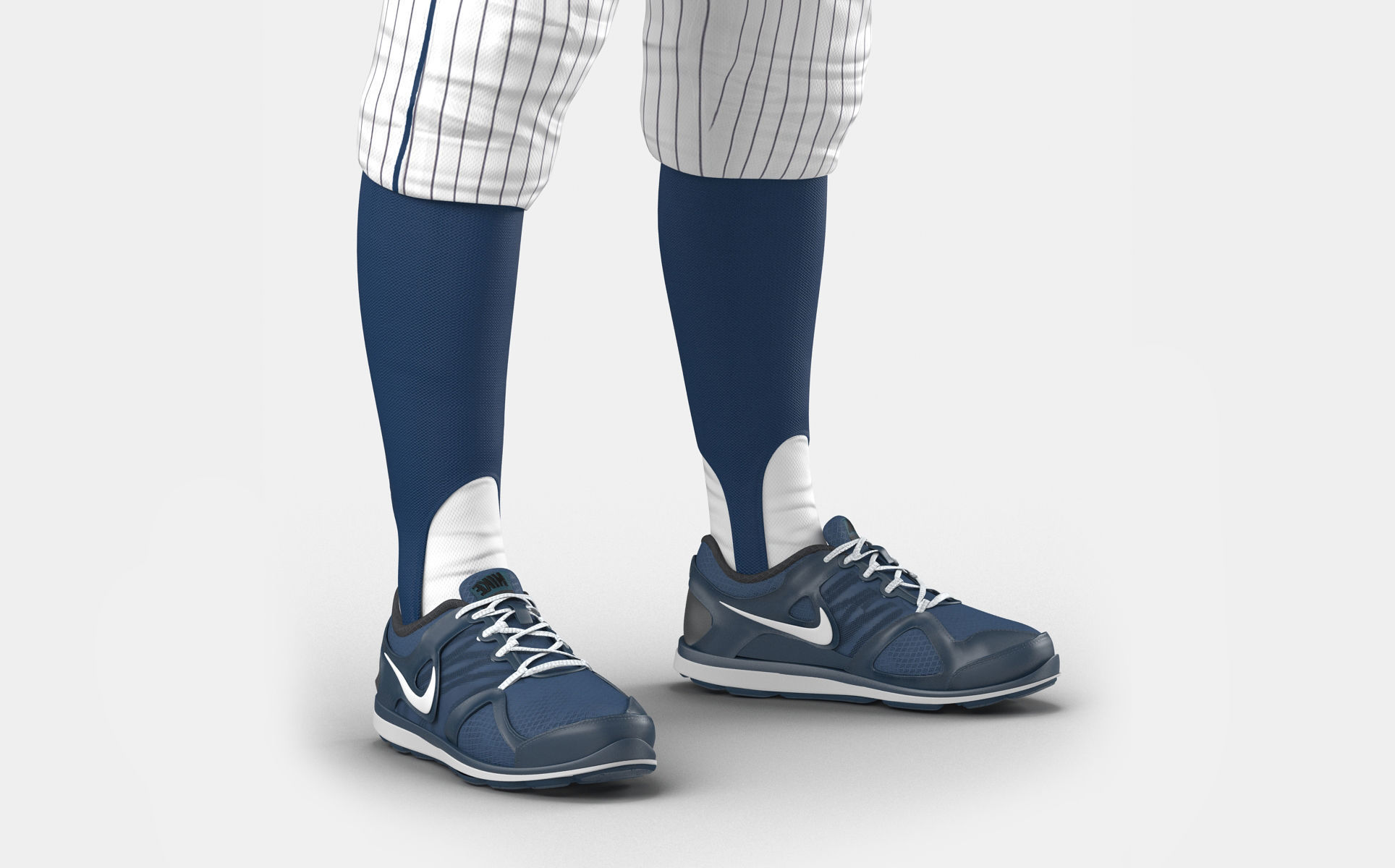 Baseball Player Outfit Twins 3 3D model_9