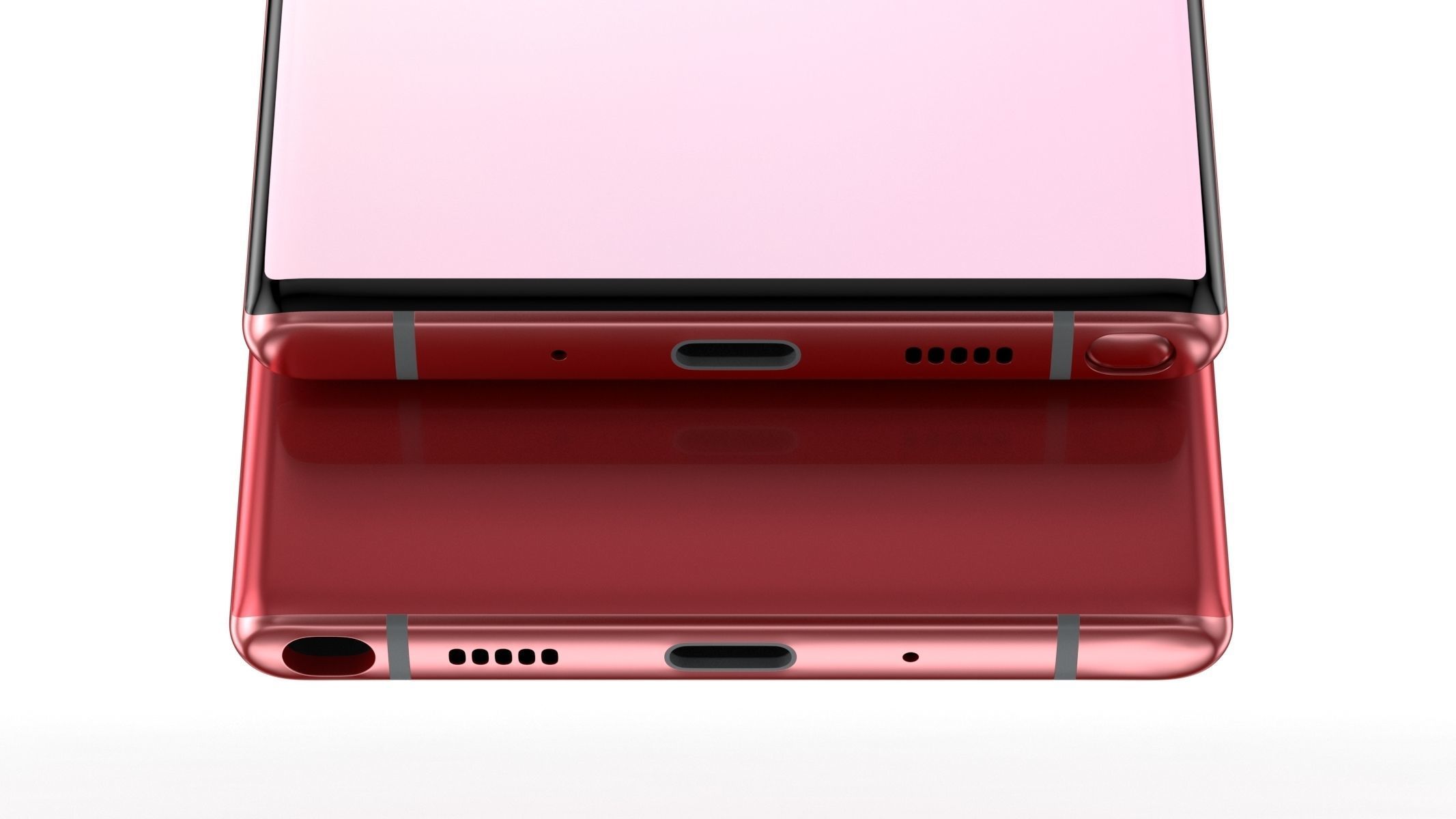 Samsung Galaxy Note 10 All Colors 3D model_43