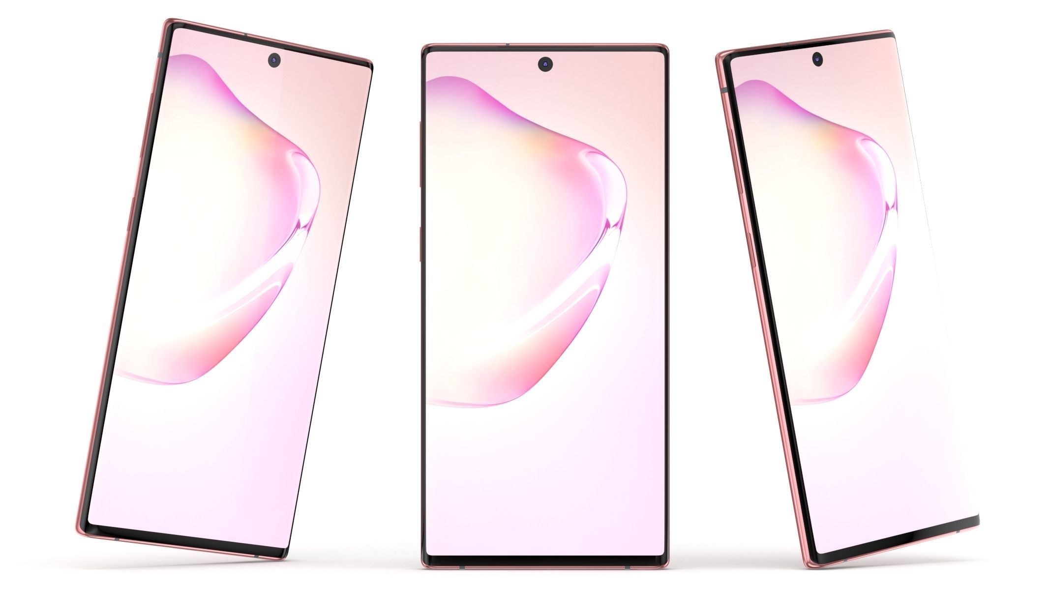 Samsung Galaxy Note 10 All Colors 3D model_35