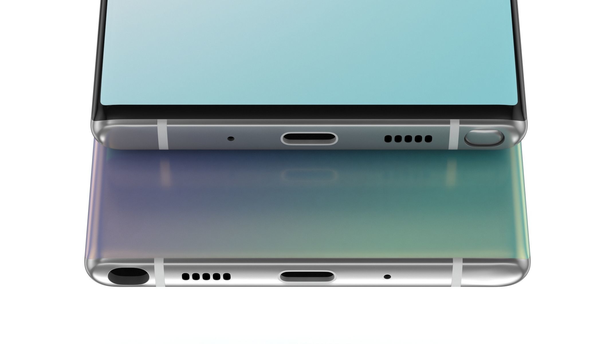 Samsung Galaxy Note 10 All Colors 3D model_20