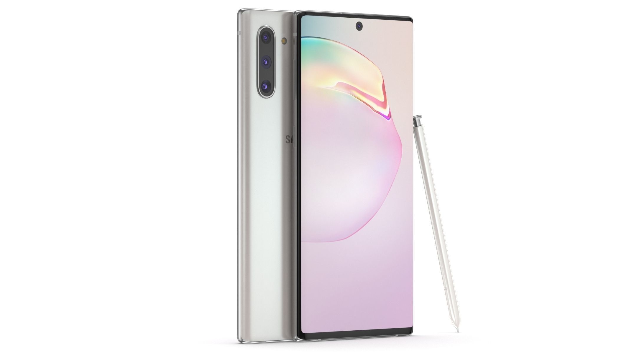 Samsung Galaxy Note 10 All Colors 3D model_55
