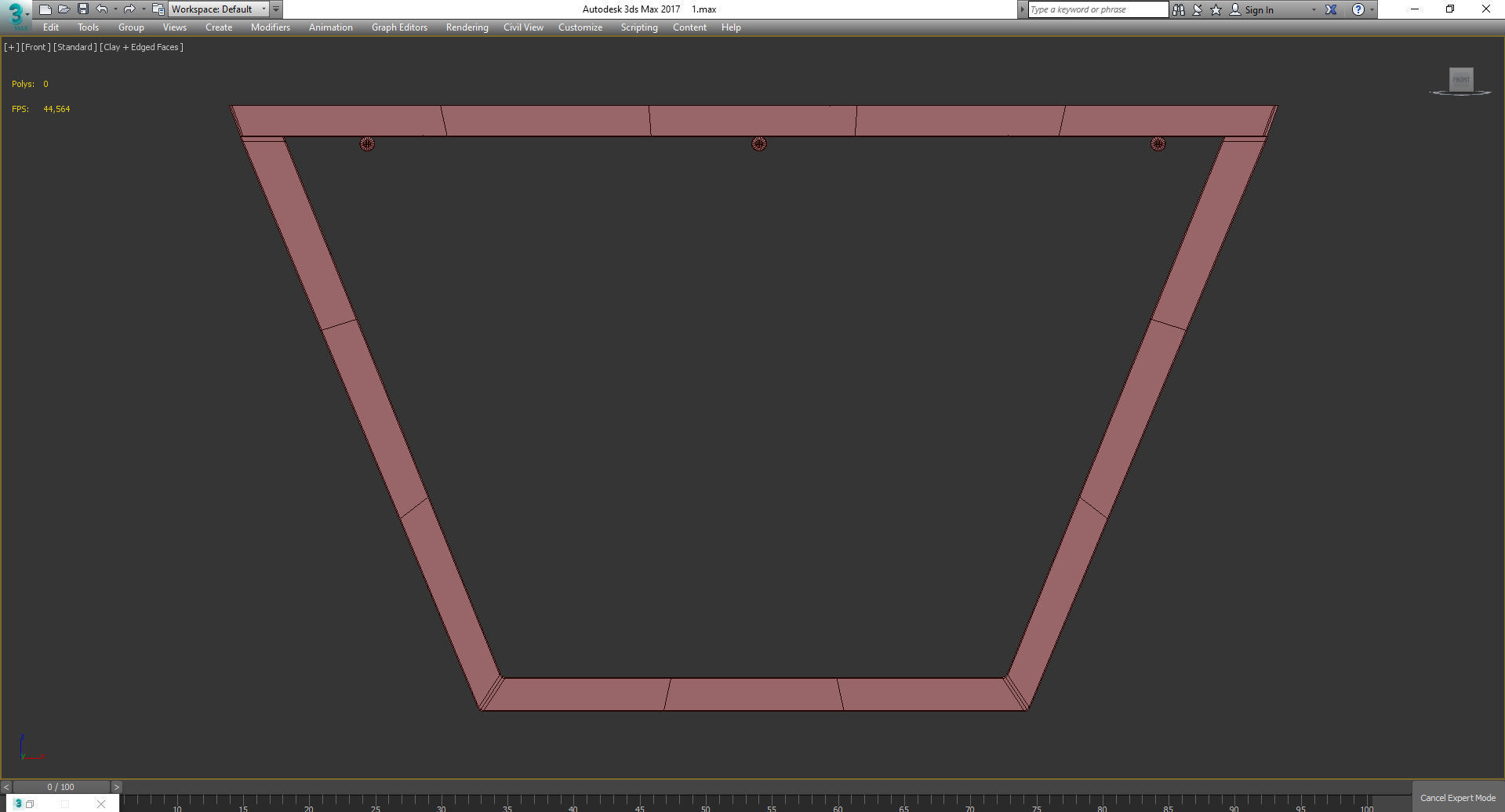 M2kr by Myriam Kuehne Rauner CHESS LOW TABLE 3d model Low-poly 3D model_4