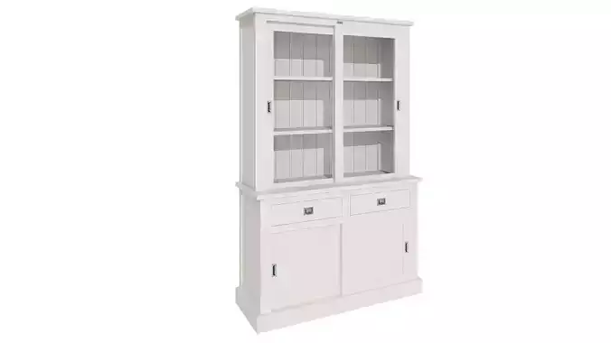 Modern white wardrobe 78