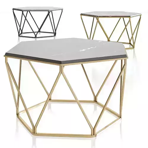 Susanne Coffee Table 3d model