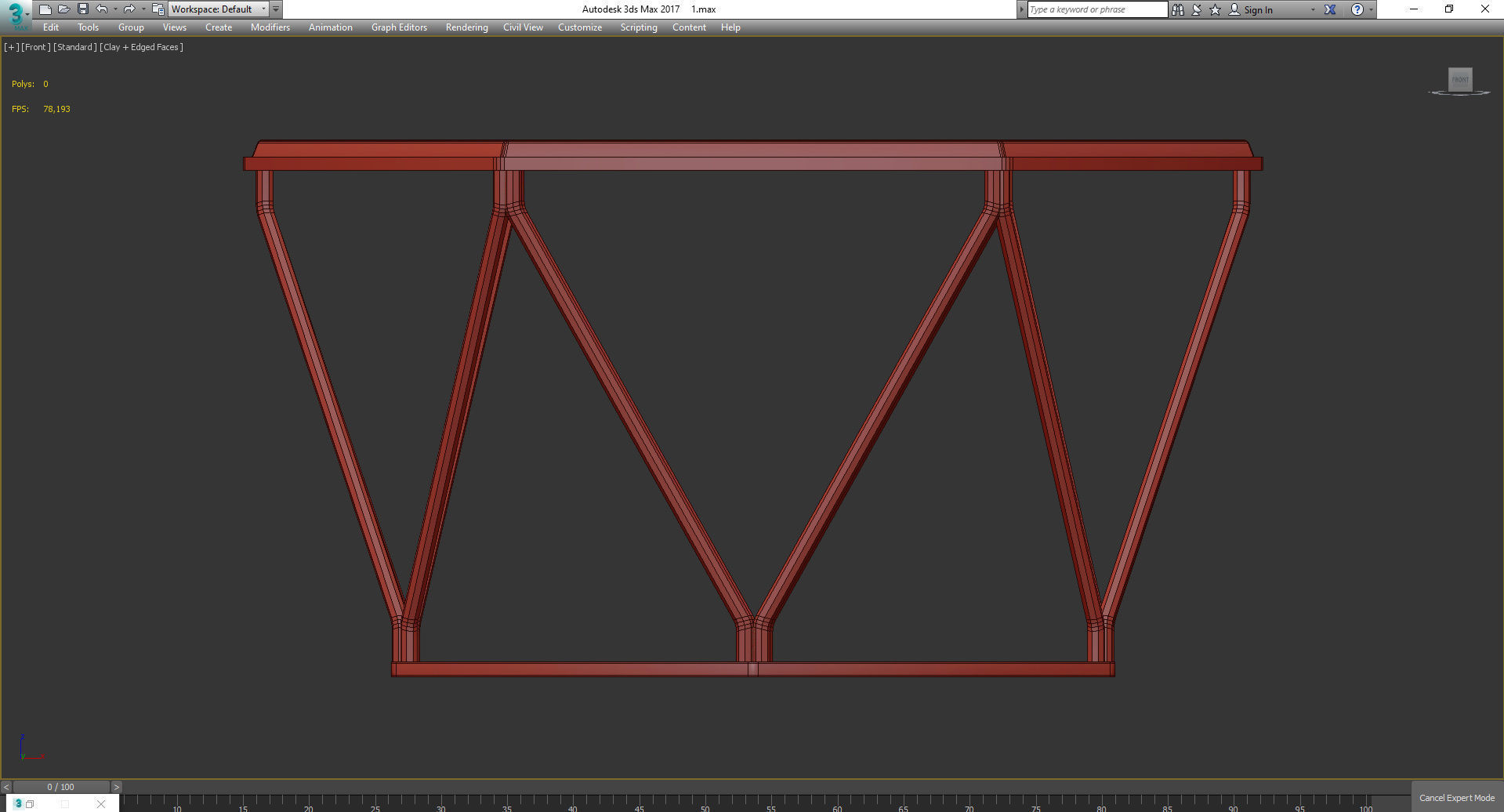 Susanne Coffee Table 3d model Low-poly 3D model_2