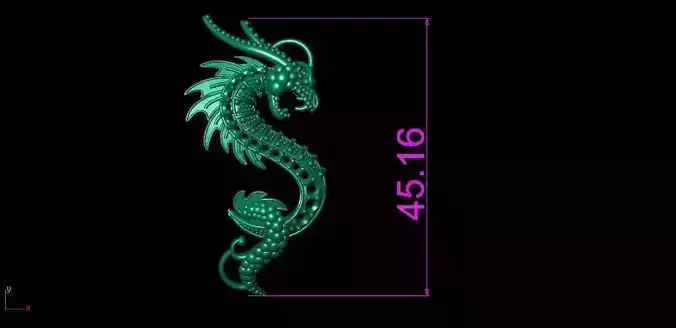 DRAGON NECKLACES ZBRUSH DRAWING