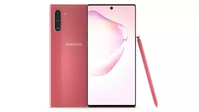 Samsung Galaxy Note 10 Aura Pink