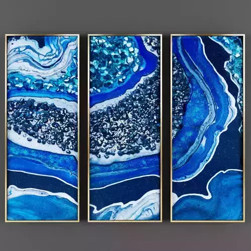 Art78 agate wall art