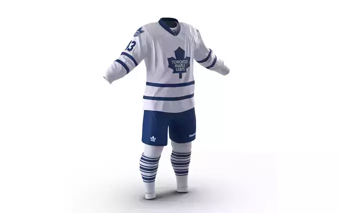 Hockey Clothes Toronto Maple Leafs 3D model