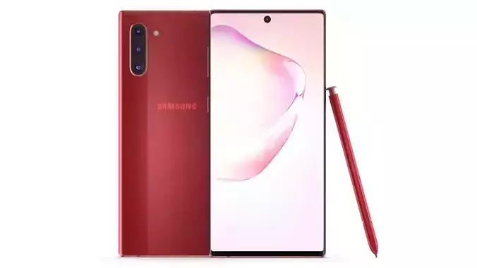 Samsung Galaxy Note 10 Aura Red