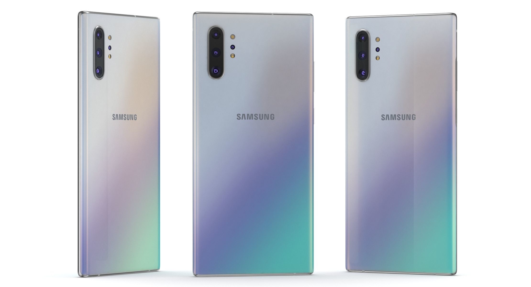 Samsung Galaxy Note 10 Plus Aura Glow 3D model_8
