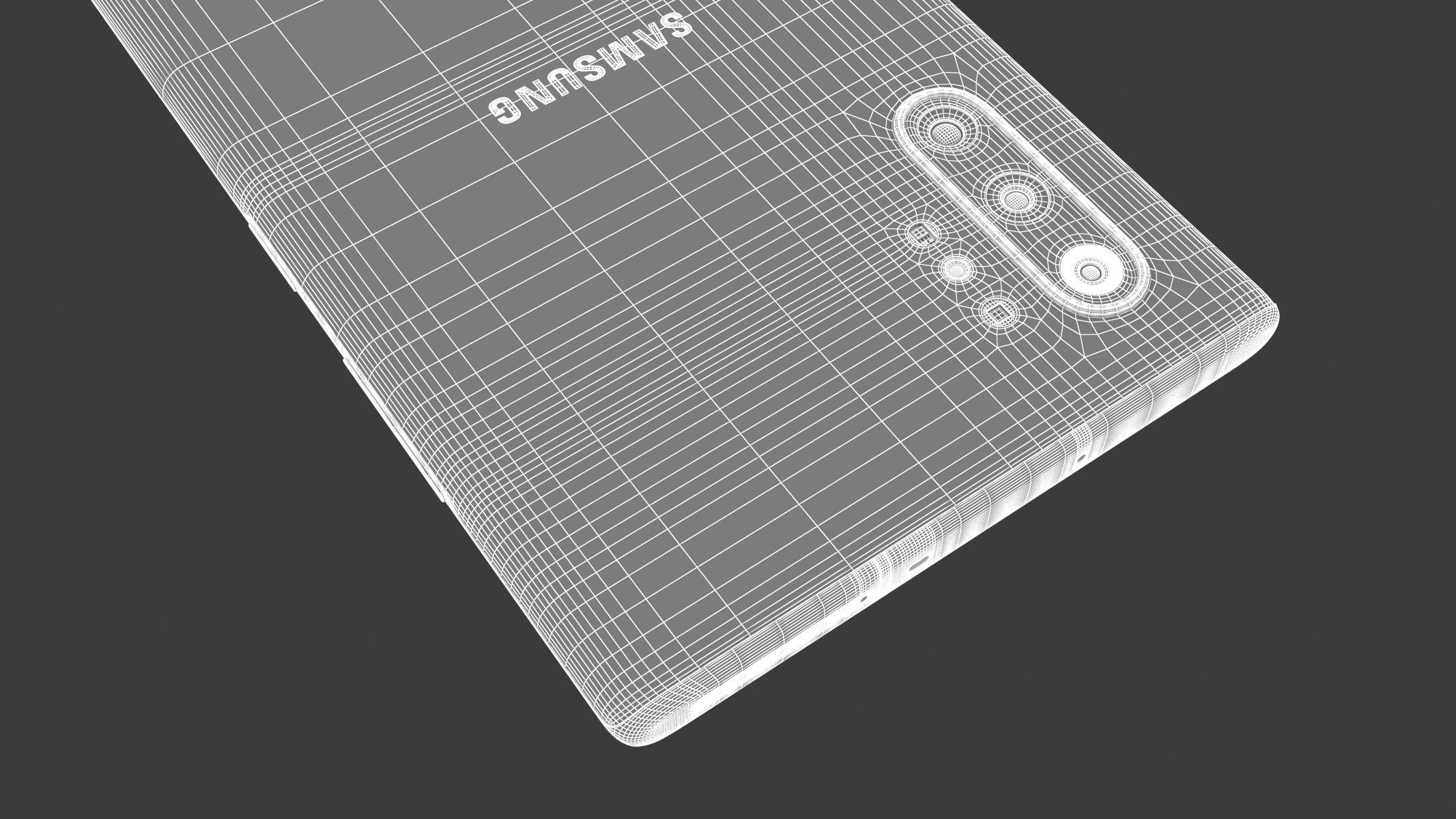 Samsung Galaxy Note 10 Plus Aura Glow 3D model_16