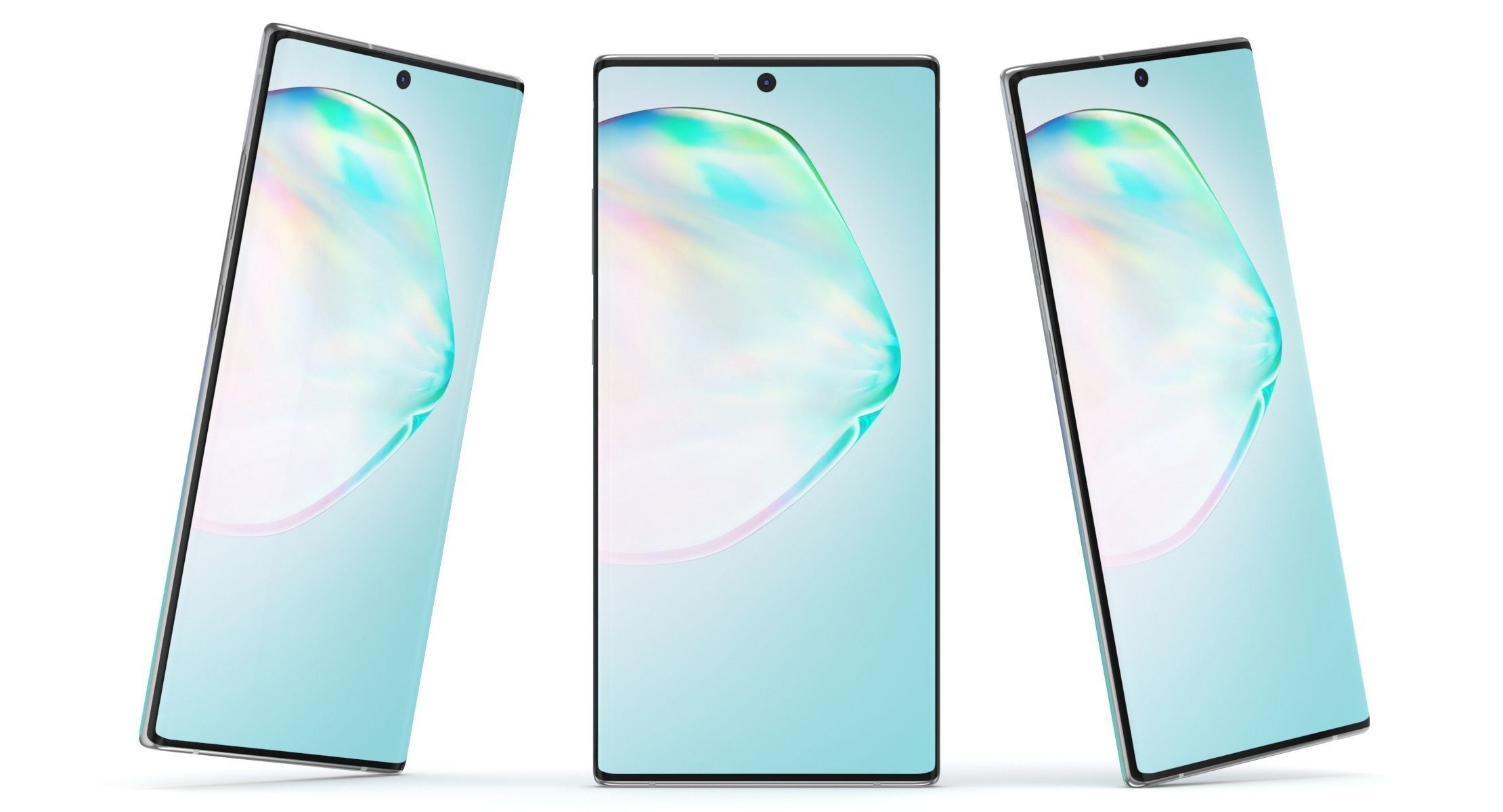 Samsung Galaxy Note 10 Plus Aura Glow 3D model_9