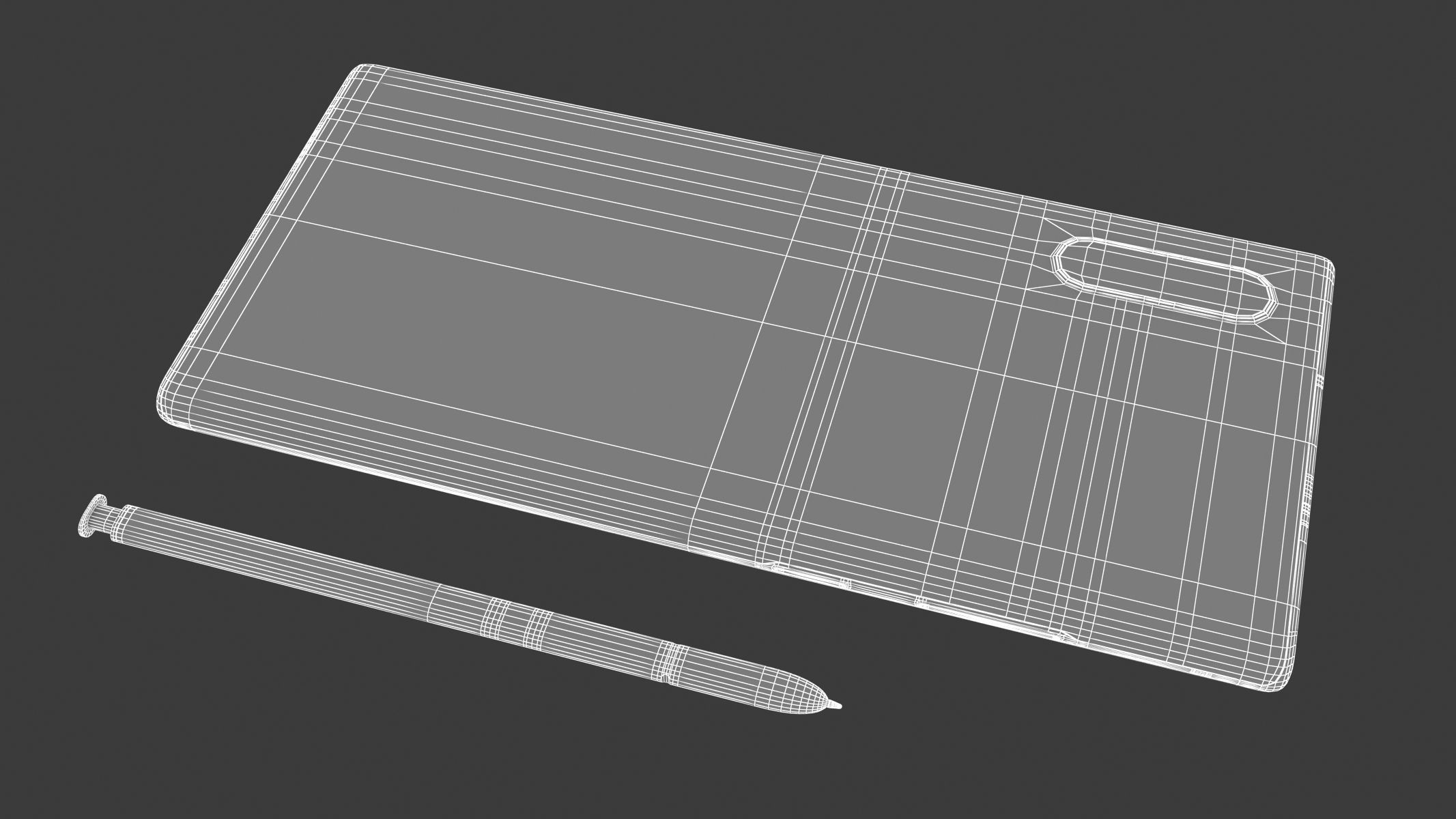 Samsung Galaxy Note 10 Plus Aura Glow 3D model_14