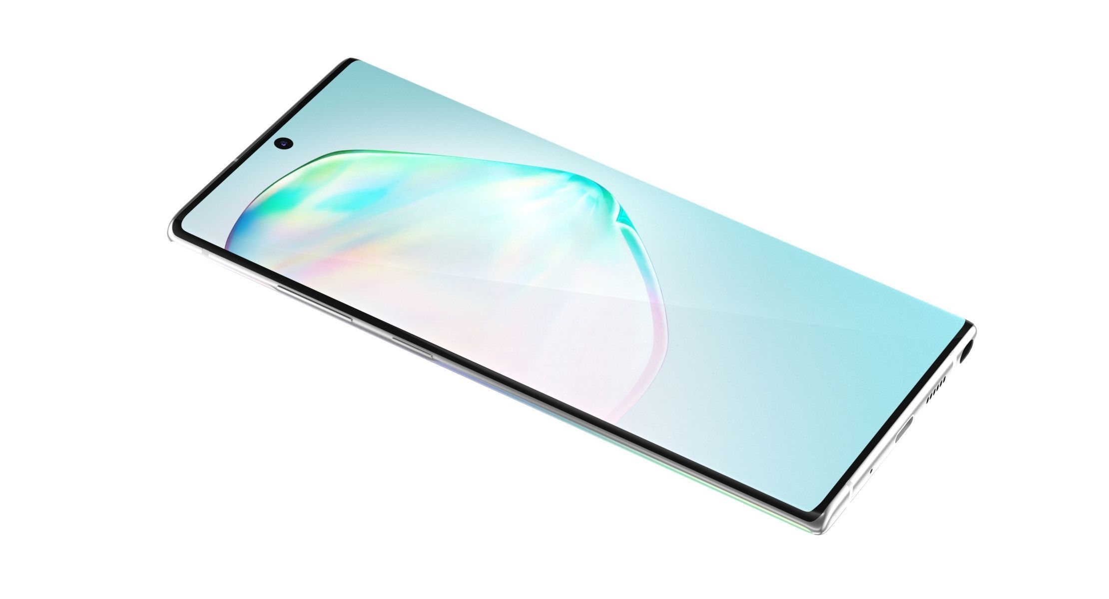 Samsung Galaxy Note 10 Plus Aura Glow 3D model_4