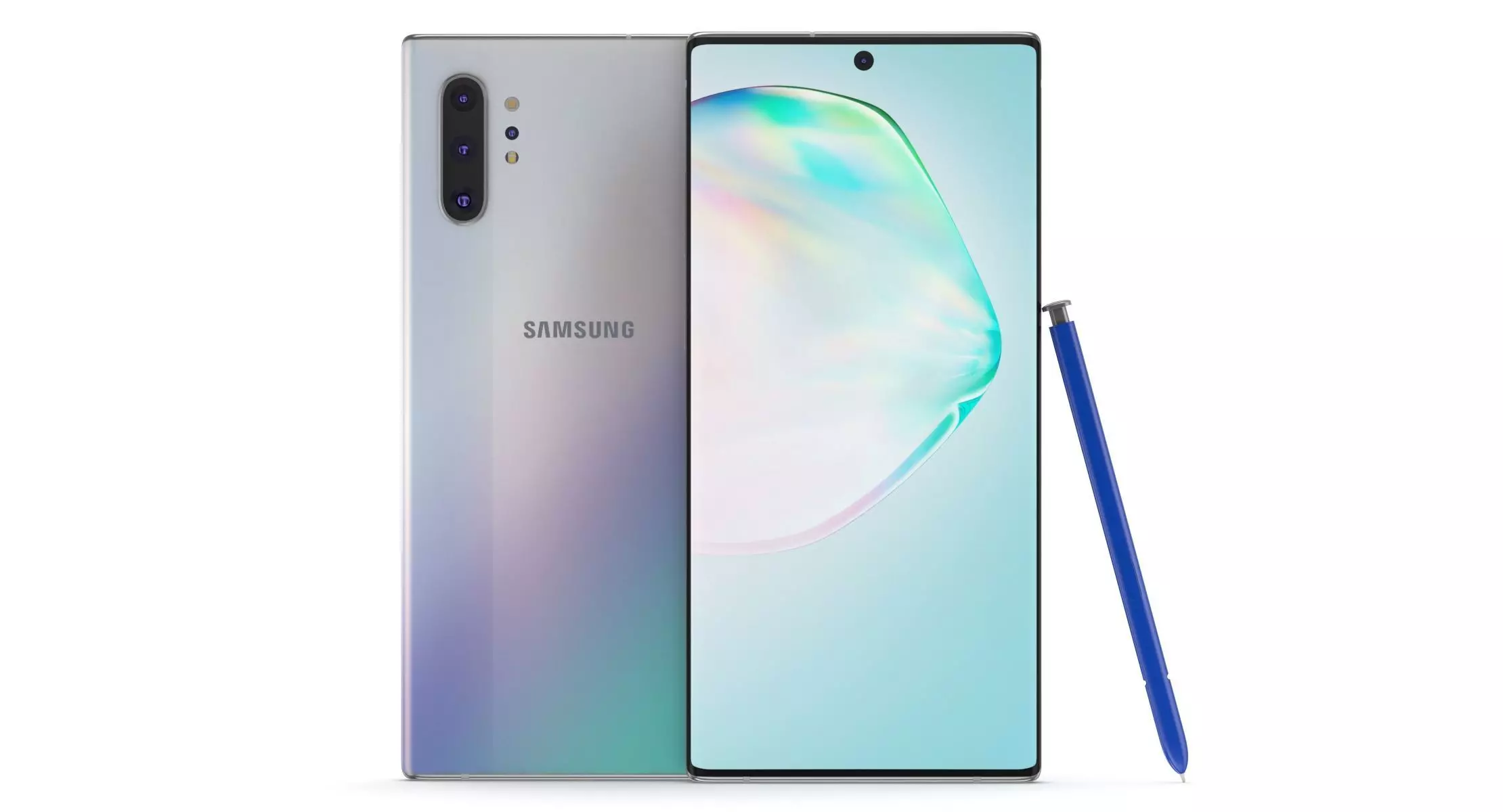 Samsung Galaxy Note 10 Plus Aura Glow 3D model_0
